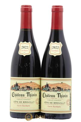 Côte de Brouilly Cuvée Zaccharie Château Thivin