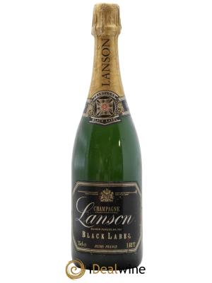 Champagne Brut Black Label Lanson