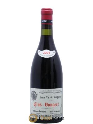 Clos de Vougeot Grand Cru Vieilles vignes Sui Generis Dominique Laurent