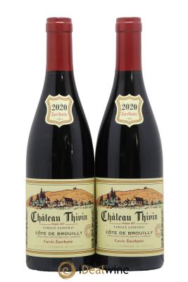 Côte de Brouilly Cuvée Zaccharie Château Thivin