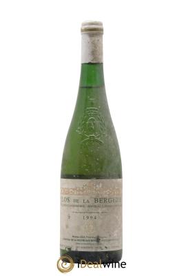 Savennières Roche aux Moines Clos de la Bergerie Vignobles de la Coulée de Serrant - Nicolas Joly