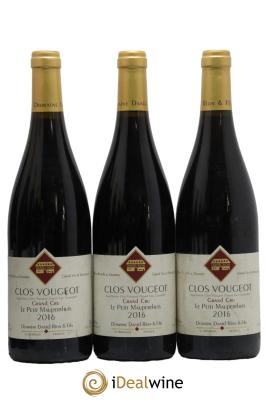 Clos de Vougeot Grand Cru Le Petit Maupertuis Daniel Rion