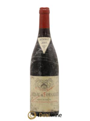 Côtes du Rhône Château de Fonsalette Emmanuel Reynaud