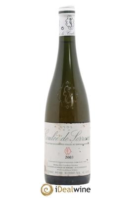 Savennières Clos de la Coulée de Serrant Vignobles de la Coulée de Serrant - Nicolas Joly