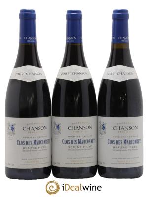 Beaune 1er Cru Clos des Marconnets Chanson