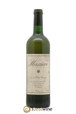 Vin de France Maziere Macabeu Fabrice Monin