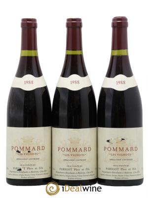 Pommard Les Vignots Domaine Parigot