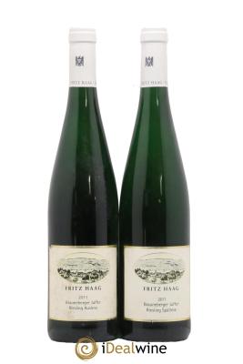 Allemagne Mosel-Saar Brauneberger Juffer Fritz Haag (1 auslese et 1 spatlese)