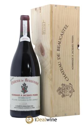 Châteauneuf-du-Pape Château de Château de Beaucastel Hommage à Jacques Perrin Famille Perrin