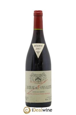 Côtes du Rhône Château de Fonsalette Emmanuel Reynaud