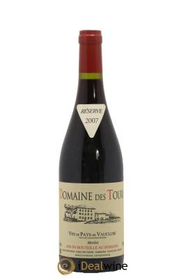 IGP Pays du Vaucluse (Vin de Pays du Vaucluse) Domaine des Tours Merlot Emmanuel Reynaud