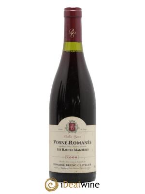 Vosne-Romanée Vieilles Vignes Les Hautes Mazières Bruno Clavelier 