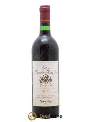 Château Colombier Monpelou Cru Bourgeois