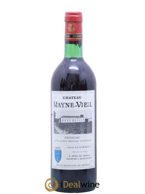 Fronsac Chateau Mayne Vieil