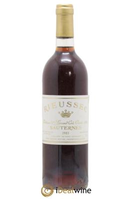 Château Rieussec 1er Grand Cru Classé