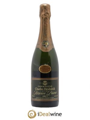 Champagne Brut Reserve Mise en Cave en 1992 Charles Heidsieck