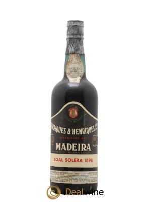 Madère Boal Solera 1898 Henriques & Henriques