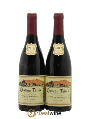 Côte de Brouilly Cuvée Zaccharie Château Thivin