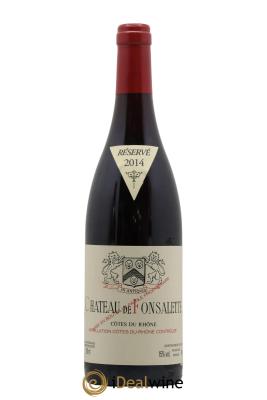 Côtes du Rhône Château de Fonsalette Emmanuel Reynaud