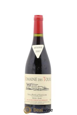 IGP Pays du Vaucluse (Vin de Pays du Vaucluse) Domaine des Tours Merlot-Syrah Emmanuel Reynaud