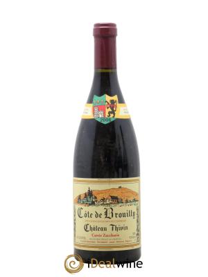 Côte de Brouilly Cuvée Zaccharie Château Thivin