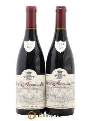 Gevrey-Chambertin Claude Dugat 1 en 2014 et 1 en 2015