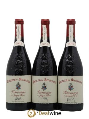 Châteauneuf-du-Pape Château de Château de Beaucastel Hommage à Jacques Perrin Famille Perrin