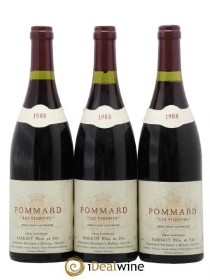 Pommard Les Vignots Domaine Parigot