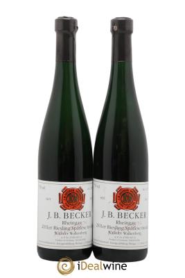 Allemagne Rheingau Wallufer Walkenberg Riesling Spätlese Trocken J. B. Becker