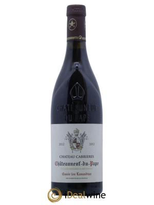 Châteauneuf-du-Pape cuvée les Lavandins Château Cabrières