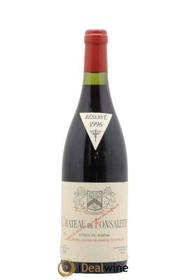 Côtes du Rhône Château de Fonsalette Emmanuel Reynaud