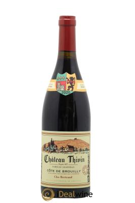 Côte de Brouilly Clos Bertrand Château Thivin