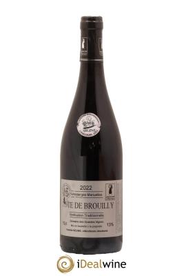 Côte de Brouilly vinification traditionelle vendanges manuelle Domaine des Grandes Vignes