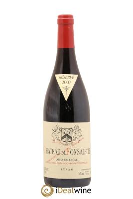 Côtes du Rhône Cuvée Syrah Château de Fonsalette