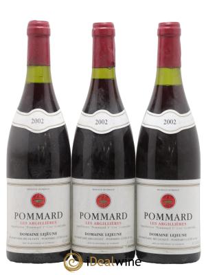 Pommard 1er Cru Les Argillières Domaine Lejeune