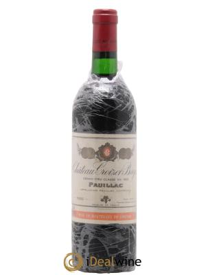 Château Croizet Bages 5ème Grand Cru Classé