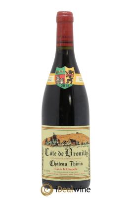 Côte de Brouilly Cuvée La Chapelle Château Thivin