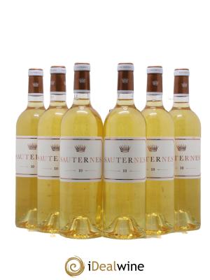 Sauternes Numero 10 de Yquem