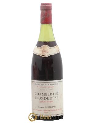 Chambertin Clos de Bèze Grand Cru Clair Daü