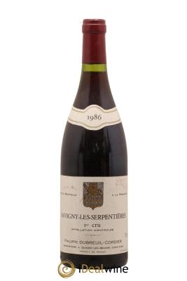 Savigny-lès-Beaune 1er Cru Les Serpentières Philippe Dubreuil-Cordier