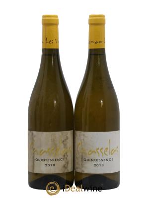 Vin de Savoie Chasselas Quintessence Les vignes du Léman