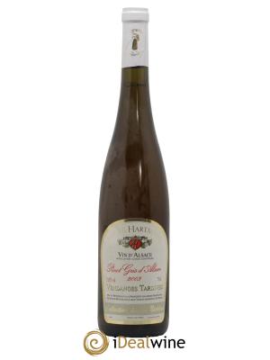 Alsace Pinot Gris Vendanges Tardives Collection Xavier Nicolas  Domaine Hartmann