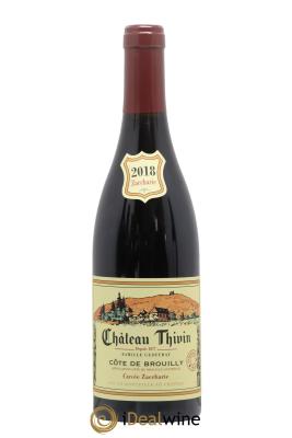 Côte de Brouilly Cuvée Zaccharie Château Thivin