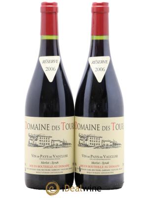 IGP Pays du Vaucluse (Vin de Pays du Vaucluse) Domaine des Tours Merlot-Syrah Emmanuel Reynaud