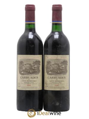 Carruades de Lafite Rothschild Second Vin