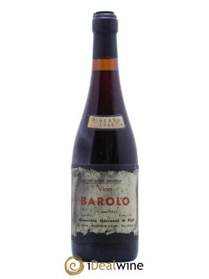 Barolo DOCG Riserva Fenocchio Giovanni