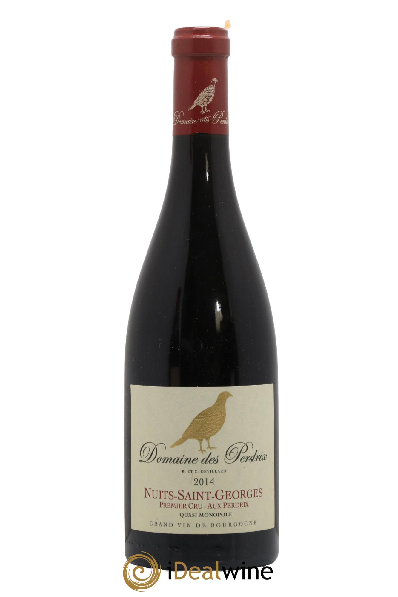 Nuits Saint-Georges 1er Cru Aux Perdrix Perdrix (Domaine des) 2014 - Posten von 1 Flasche - 0