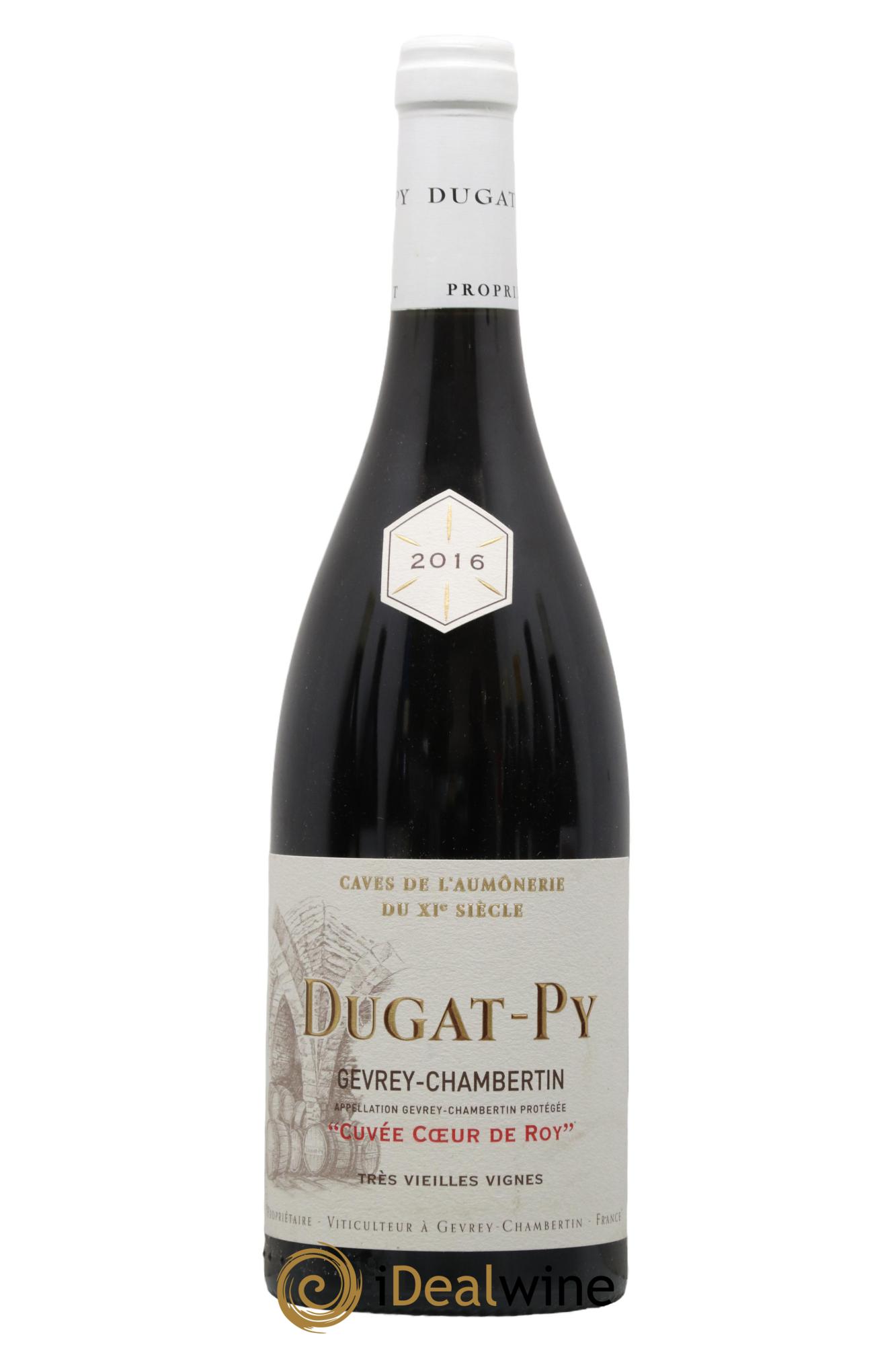 Gevrey-Chambertin Coeur de Roy Très Vieilles Vignes Dugat-Py 2016 - Lot of 1 bottle - 0