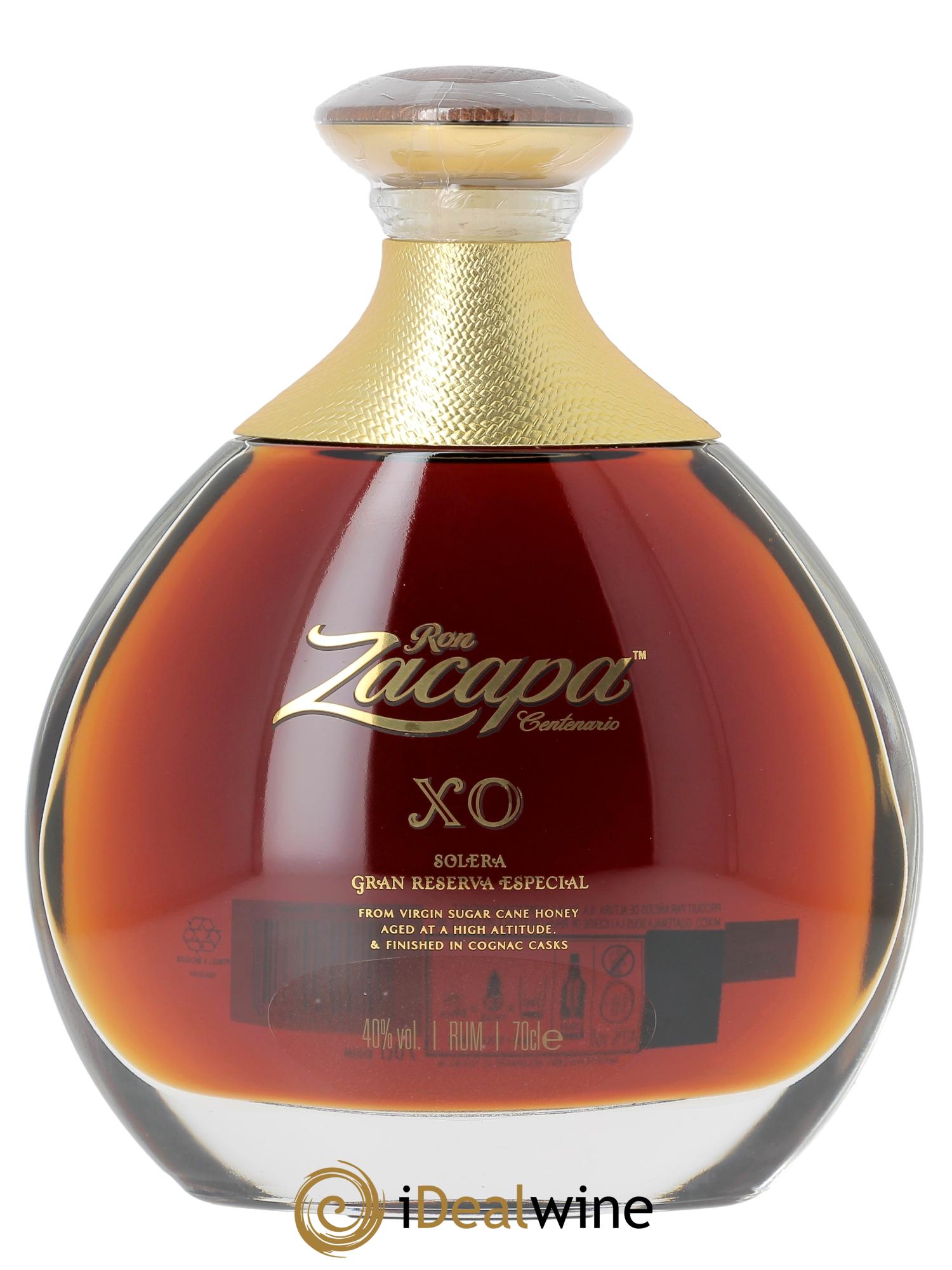 Rhum Zacapa Centenario XO - Lot of 1 bottle - 1