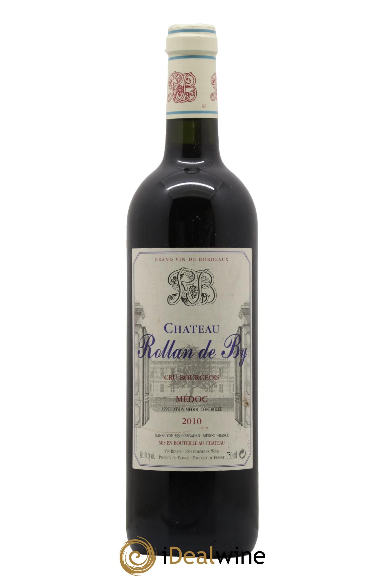 Château Rollan de By Cru Bourgeois 2010 - Lot de 1 bouteille - 0